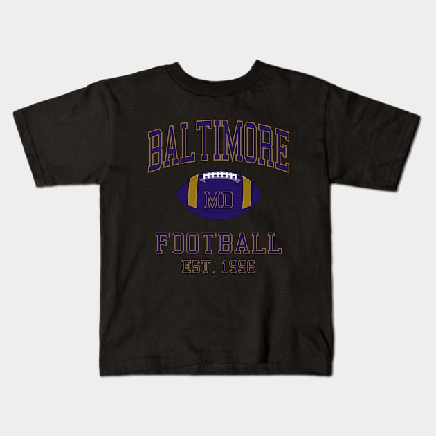 Baltimore Football Kids T-Shirt by MSA